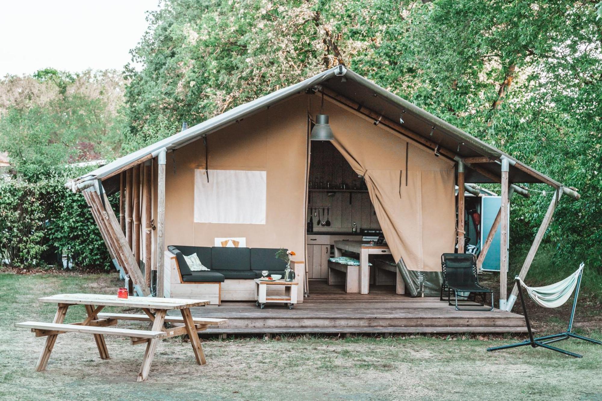 Glamping Holten Luxe Safaritent 1 Exteriér fotografie