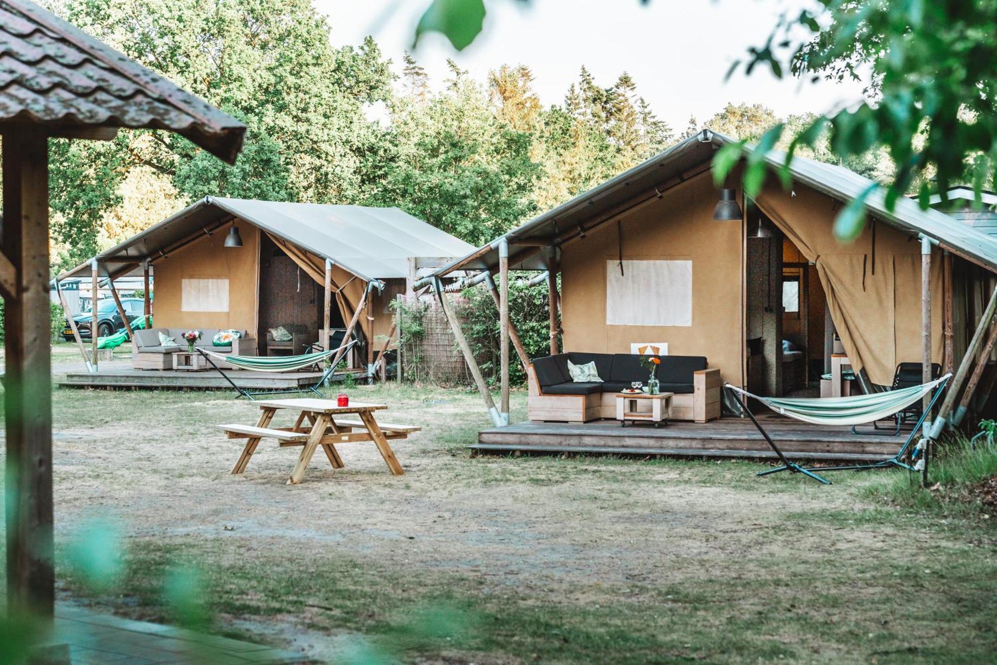 Glamping Holten Luxe Safaritent 1 Exteriér fotografie