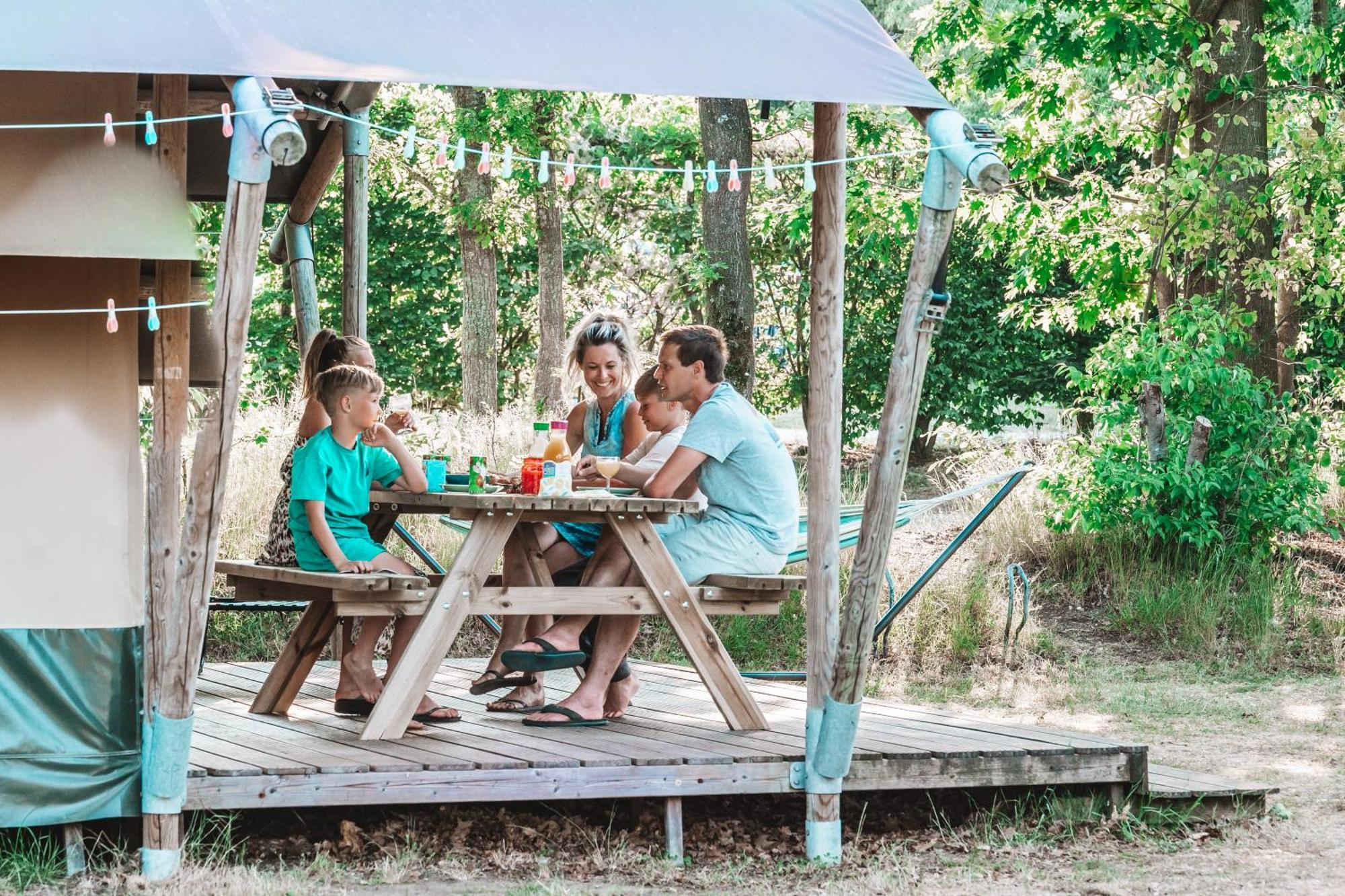 Glamping Holten Luxe Safaritent 1 Exteriér fotografie