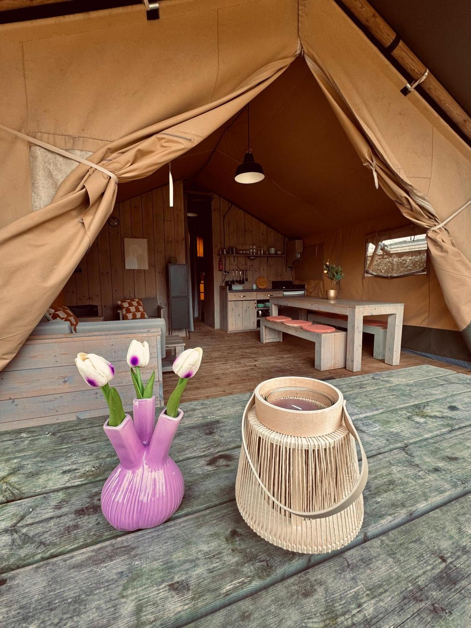 Glamping Holten Luxe Safaritent 1 Exteriér fotografie